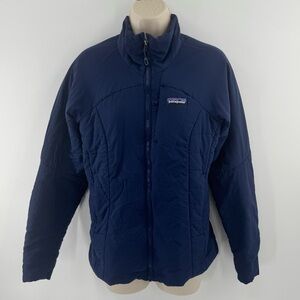 Patagonia Nano Air Jacket Women’s Medium Navy Blue Full Zip Active Insulated